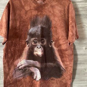 The Mountain t shirt monkey edition
